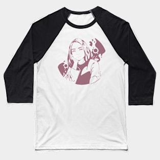 Watercolor Character V4 Baseball T-Shirt